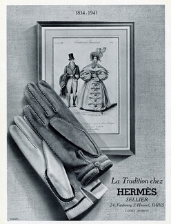 Hermès (Gloves) 1941 La Tradition chez Hermès, Costumes Parisiens 1834