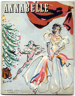Annabelle (Edition Française) 1941 Décembre, N°10, Première Année, Christian Bérard, Harlequin, Arlequin, Zoltan Kemeny, 104 pages