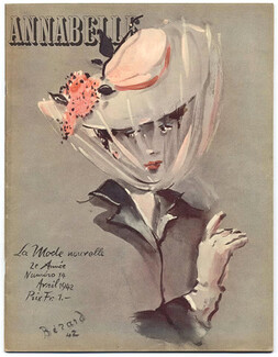 Annabelle (Edition Française) 1942 Avril N°14, Christian Bérard, Zoltan Kemeny