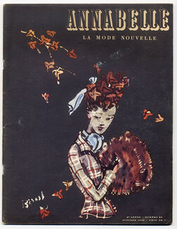 Annabelle (Edition Française) 1942 Octobre, N°20, Christian Bérard, Zoltan Kemeny, Robert Piguet, Schiaparelli