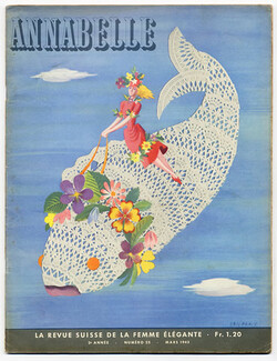 Annabelle (Edition Française) 1943 Mars, N°25, Eric Poncy, Téo Otto, Elisabeth Kern, Herta Balmert, Mareietta Von Meyenburg, Dancers, Zoltan Kemeny