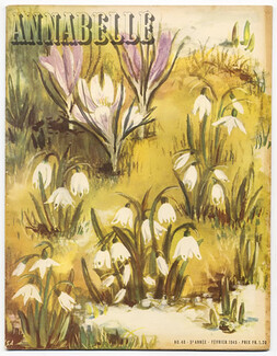 Annabelle 1945 (Edition Française) Février, N°48 Alice Tissot, 52 pages