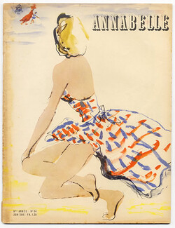 Annabelle (Edition Française) 1946 Juin, N°64, Zoltan Kemeny, Line Vautrin, Carven, Véra Boréa