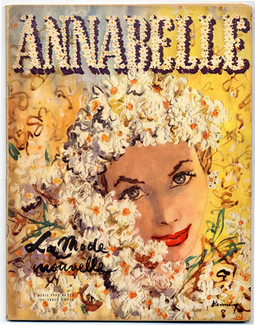 Annabelle 1951 (Edition Française) Avril, N° 122, Zoltan Kemeny, Schiaparelli, Balenciaga, Fath, Alwynn...