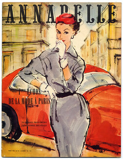 Annabelle 1953 (Edition Française) Mars, N°145, Zoltan Kemeny, Dior, Givenchy, Svend, Hermès, Lanvin-Castillo