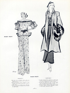 Maggy Rouff (Couture) 1933 Léon Bénigni