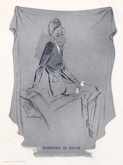 Madeleine de Rauch (Couture) 1945 A. Delmar