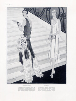 Louiseboulanger & Doeuillet 1927 Lee Creelman Erickson, Mrs Reginald Fellowes & Comtesse de Crisenoy