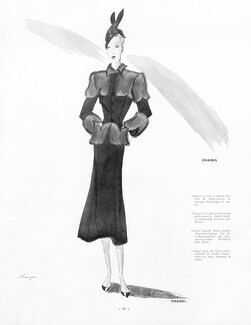 Chanel (Couture) 1938 Léon Bénigni