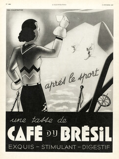 Café du Brésil 1937 Ski