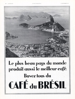 Café du Brésil 1935 Photo of Rio de Janeiro
