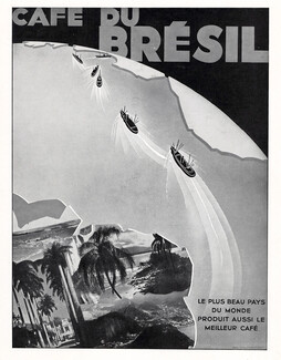 Café du Brésil 1935 Transatlantic
