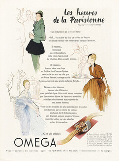 Omega 1947 Les Heures de La Parisienne, Gruau (L)