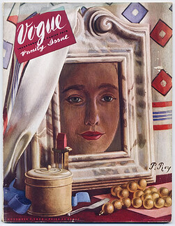 Vogue USA 1938 November 1st, Pierre Roy, Frida Kahlo de Rivera, Christian Bérard, Horst, Schiaparelli, Yrande, Jeanne Lanvin