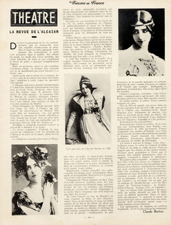 La Revue de l'Alcazar, 1934 - Cléo de Mérode, Texte par Claude Berton