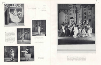 Ballet Russe de Monte Carlo 1932 Tamara Toumanova, Leonara Marra, Derain, Boris Lipnitzki