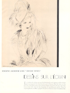 Jacques Demachy 1932 Marlène Diétrich "Blonde Vénus" Portraits