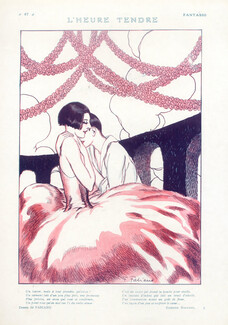 L'Heure Tendre, 1923 - Fabiano Lovers, Texte par Edmond Rostand