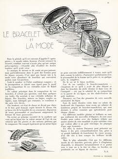 Le Bracelet et la Mode, 1934 - Dusausoy, Texte par N.-S.