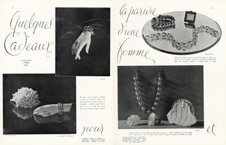 René Boivin, Van Cleef & Arpels, Boucheron, Magny (Jewels) 1934 Bracelet, Necklace