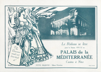 Palais de la Méditerranée - Casino 1931 Hotel Majestic, Caesar
