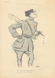 SEM 1918 Francis de Croisset, Caricature