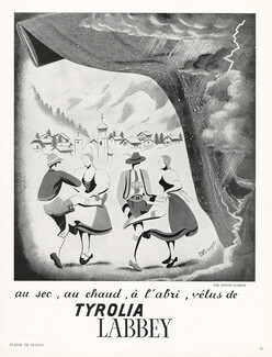 Labbey 1951 Tyrolia, S.N. Lesage