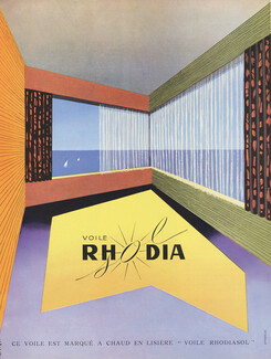 Rhodia (Fabric) 1956 Barlier
