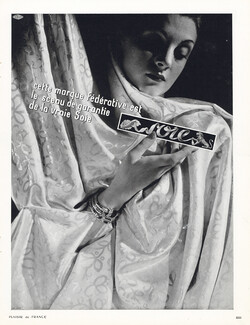 La Soie - Marque Fédérative 1939 Silk