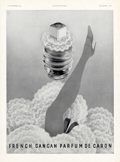 Caron (Perfumes) 1938 French Cancan