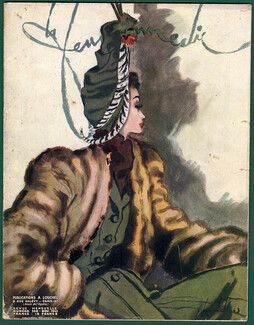 La Femme Chic 1943 November, Madeleine Vramant, Pierre Louchel