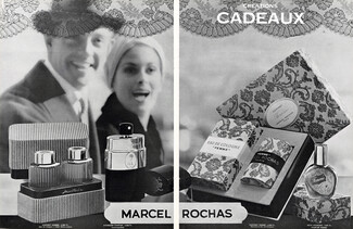 Marcel Rochas (Perfumes) 1959 Moustache, Coffret Femme
