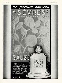 Sauzé (Perfumes) 1937 "Sèvres" Art Deco (L)