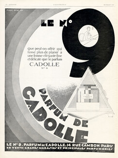 Cadolle (Perfumes) 1928 N°9 Marc Real (L)