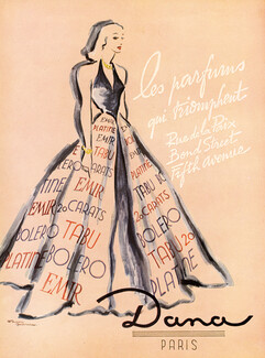 Dana (Perfumes) 1947 Facon-Marrec