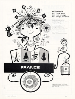 Commissariat Général Au Tourisme (France) 1960 Diesse