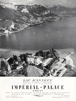 Hôtel Impérial-Palace 1954 Lac d'Annecy