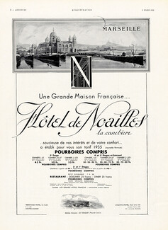 Hôtel de Noailles, Marseille 1935