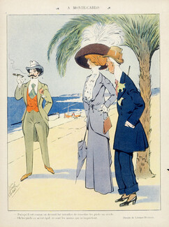 Léonce Burret 1910 Monte Carlo