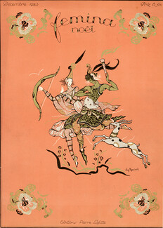Alexandre Rzewuski 1923 Femina Cover, Russian Ballet Dancer