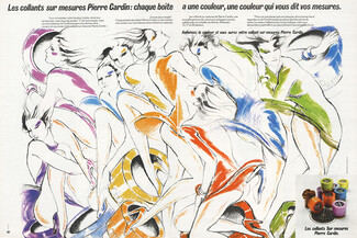 Pierre Cardin (Hosiery) 1973 Tights, Antonio Lopez