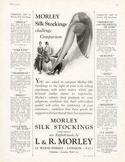I & R Morley (Silk Stockings) 1929