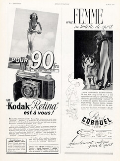 Cornuel Stockings Hosiery 1937 French Bulldog (L)