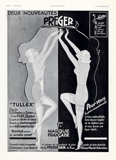 Lingerie Misc. girdles (p.5) — Original adverts and images