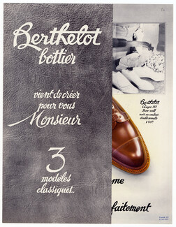 Berthelot (Shoes) 1930, 4 pages