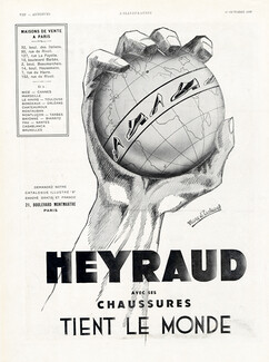 Heyraud 1932 Signed Marc d'Esclavel