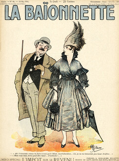 Albert Guillaume 1916 L'Impôt sur le Revenu, Cover