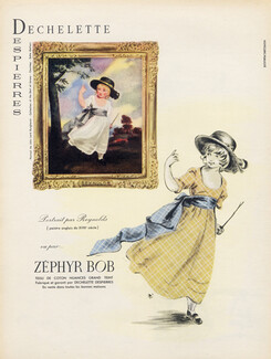Dechelette Despierres (Fabric) 1958 Zephyr Bob, Reynolds