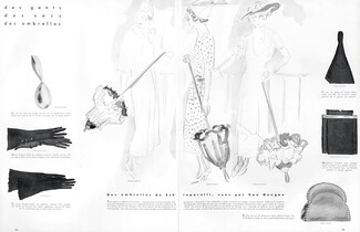 Schiaparelli 1935 Schiaparelli's umbrellas designed by Kees Van Dongen
