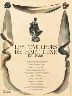 Les Tailleurs de Haut Luxe de Paris 1949 Facon-Marrec